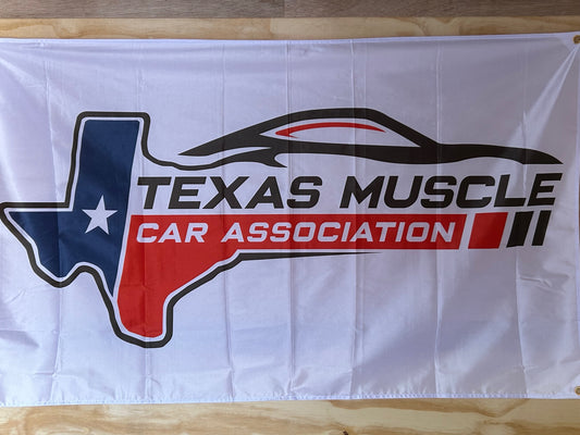 American Pride Texas Muscle Car Association Wall Banner