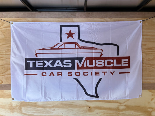 Lonestar Texas Muscle Car Society Wall Banner